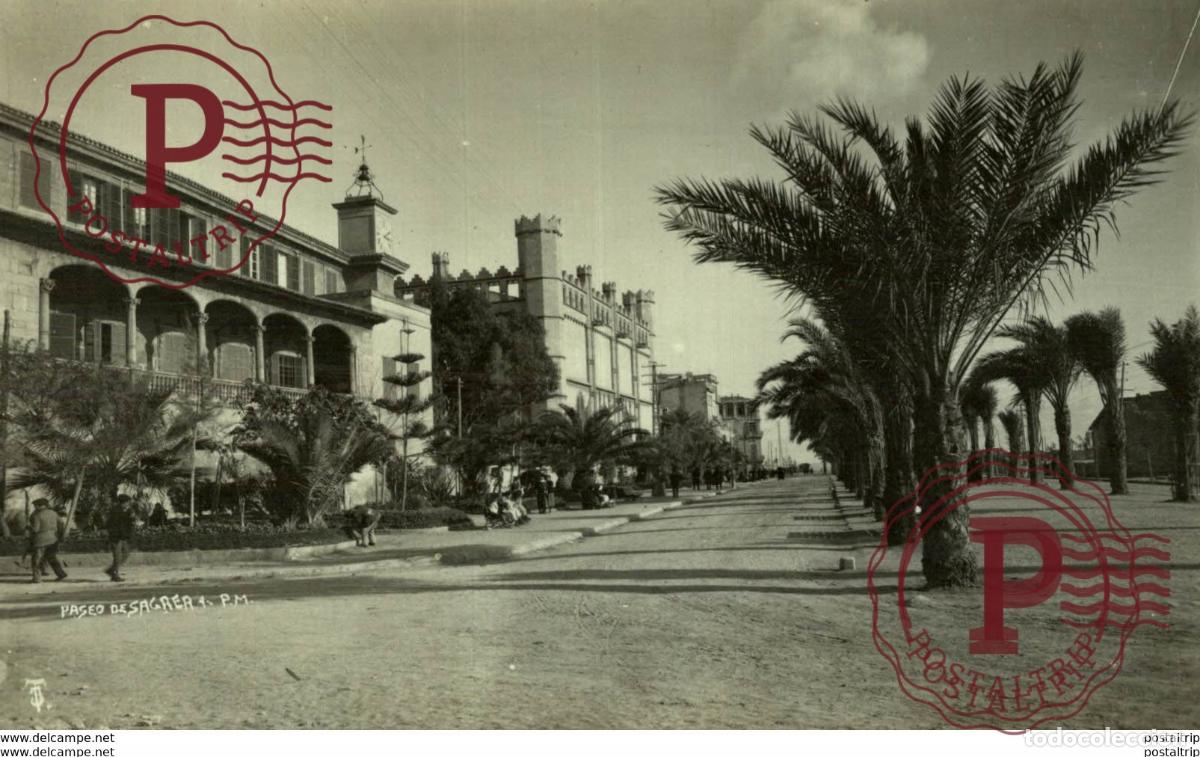Postais: PASEO DE SAGRER - PALMA DE MALLORCA