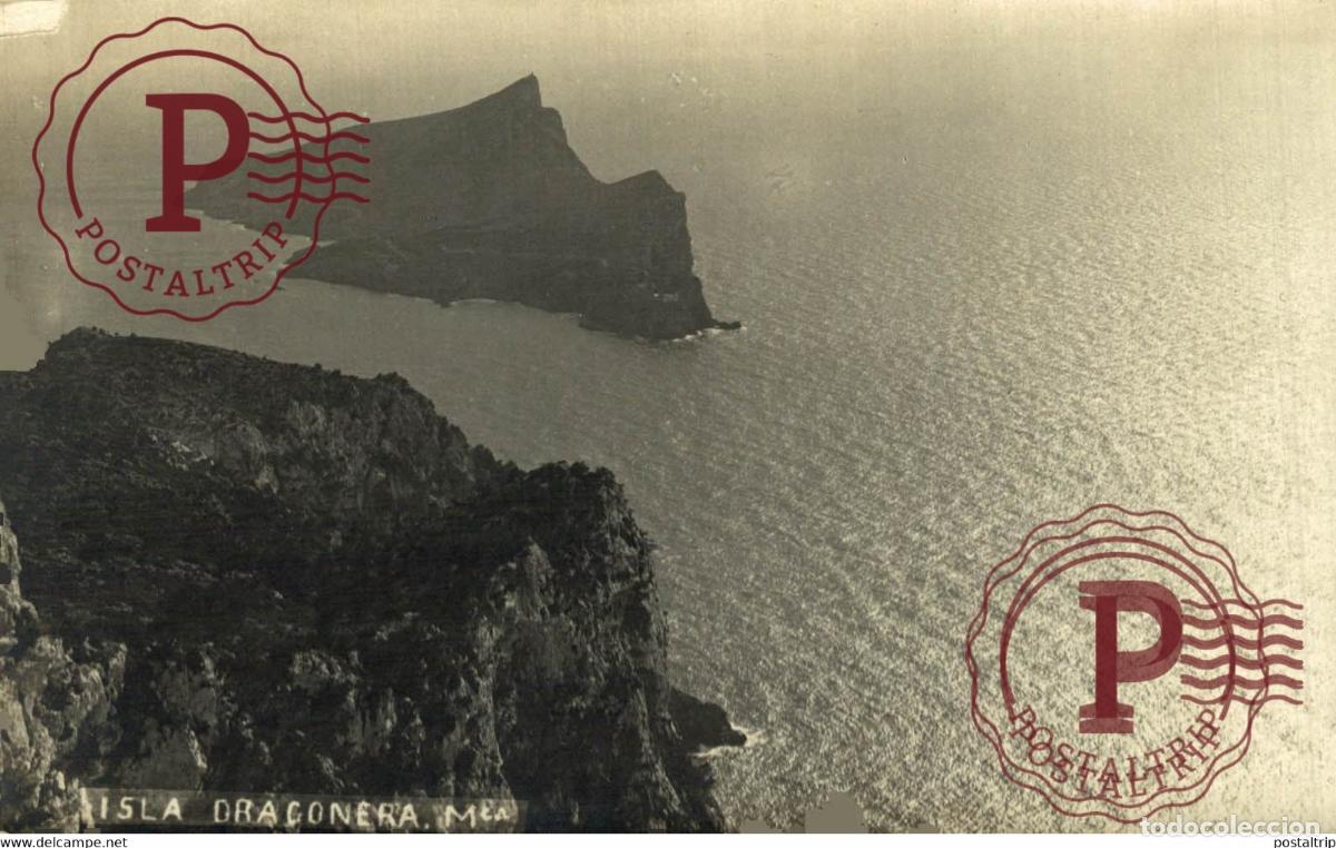 Cartes Postales: MALLORCA. ISLA DRAGONERA. FOTOGRAFICA.
