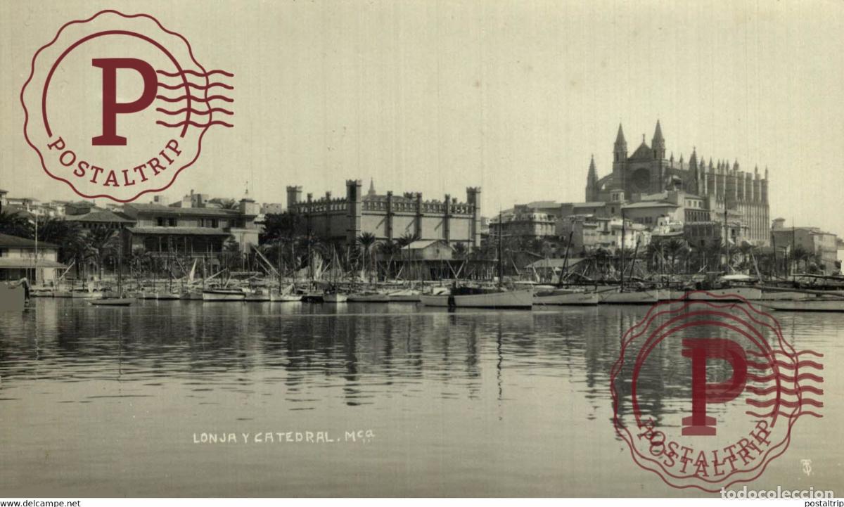 Postales: MALLORCA. FOTOGRAFICA. LONJA Y CATEDRAL.
