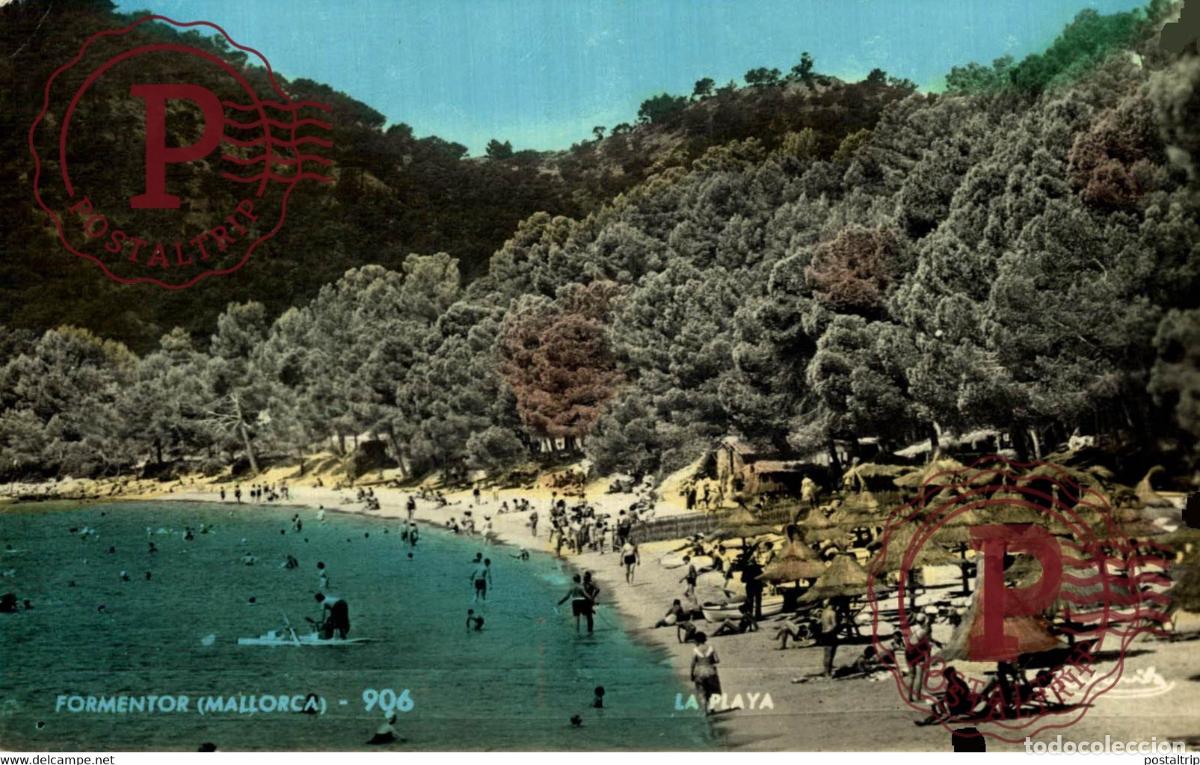 Postales: MALLORCA. POLLENSA. FORMENTOR. PLAYA