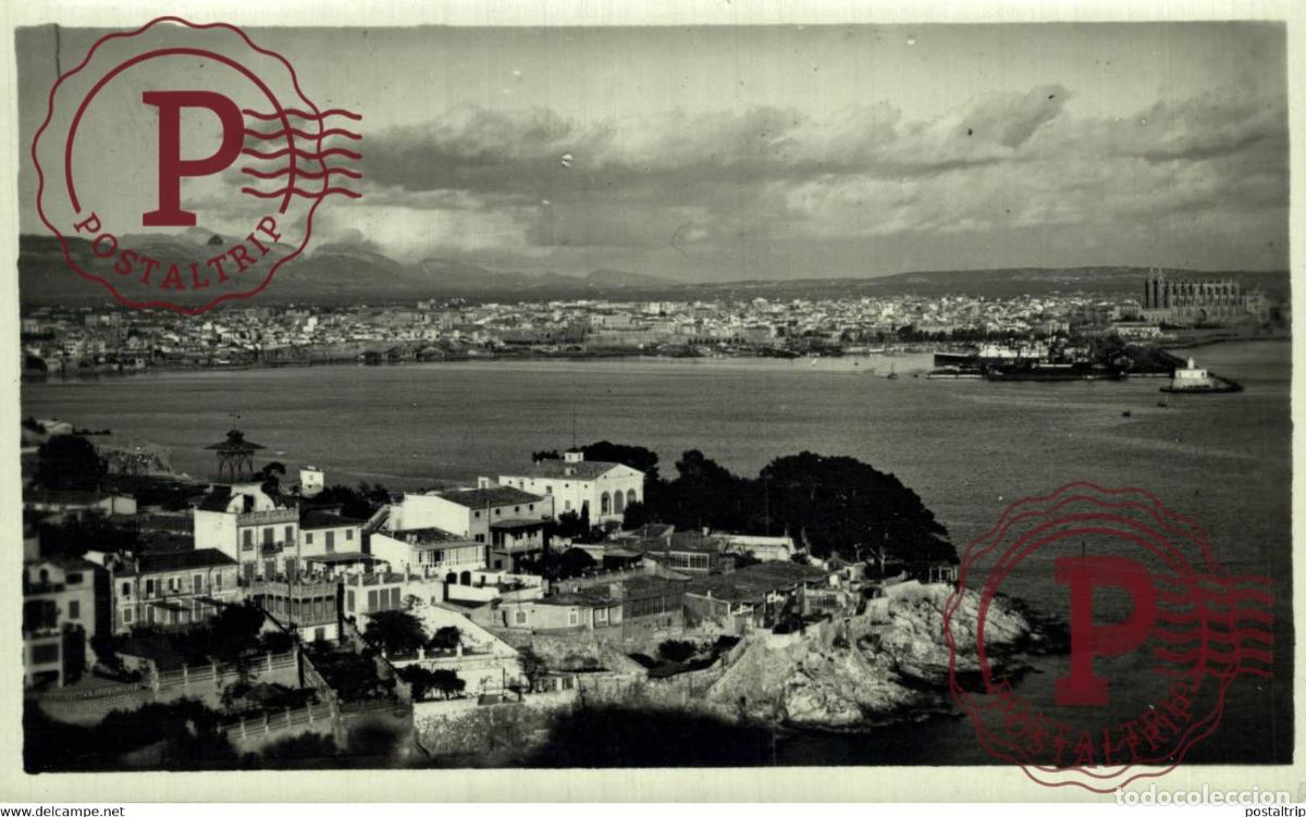 Postales: MALLORCA. VISTA DE PALMA. FOTOGRAFICA.