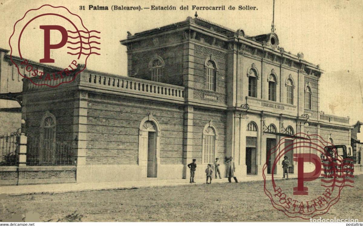 Postales: MALLORCA. PALMA. ESTACION DE FERROCARRIL DE SOLLER.