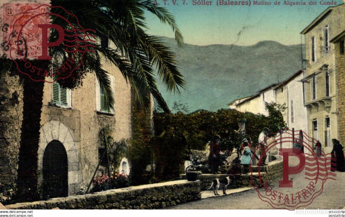 Postales: MALLORCA. SOLLER. MOLINO DE ALQUERIA DEL CONDE.