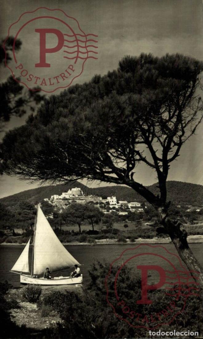 Postales: IBIZA. SANTA EULALIA DEL RIO. VISTA DESDE EL RIO