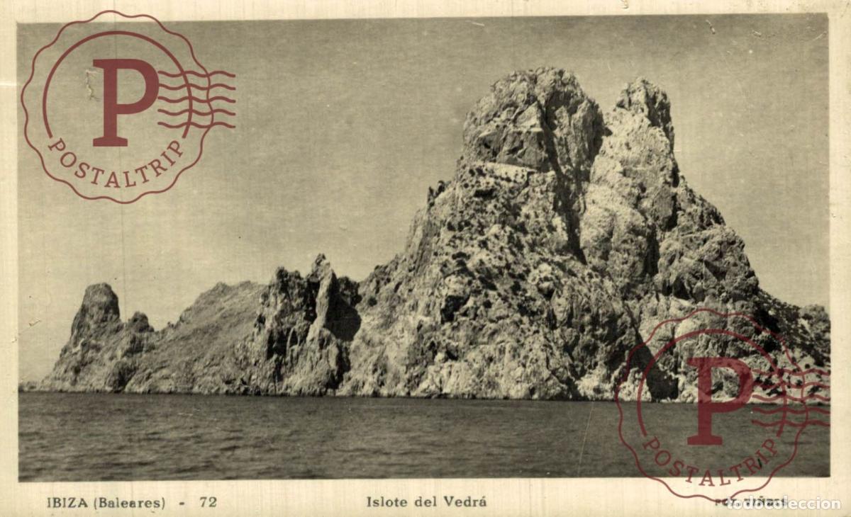 Postales: IBIZA. ISLOTE DEL VEDRA. FOT VI&Ntilde;ETS
