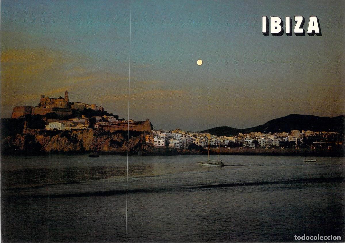 Postales: Postal de Ibiza, vista al amanecer sobre el puerto