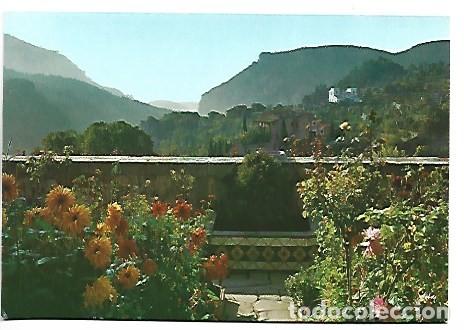 Postales: VISTA DESDE EL JARDIN DE CHOPIN.- VALLDEMOSA / MALLORCA