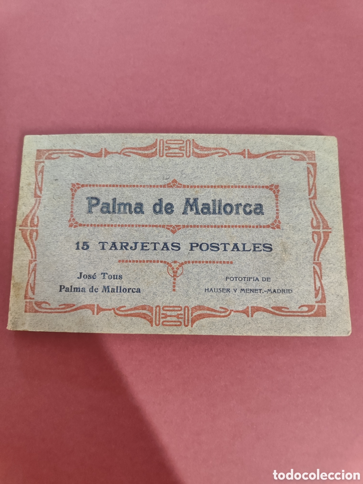 Postales: Libro de postales antiguas Palma de Mallorca
