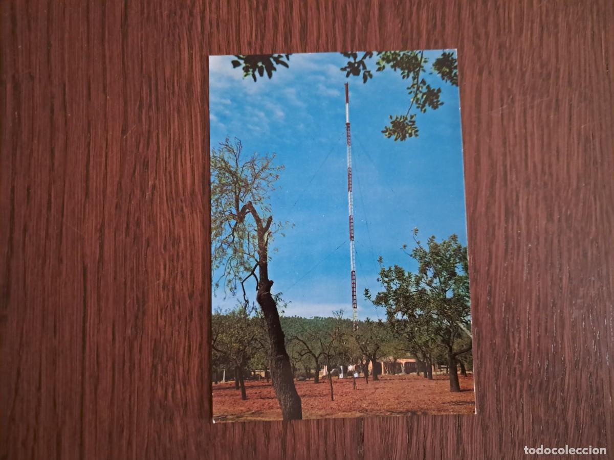 Postales: postal de Espa&ntilde;a, radio juventud, la voz de Baleares, m&aacute;stil emisor Son Roca, a&ntilde;o 1975. Mallorca.