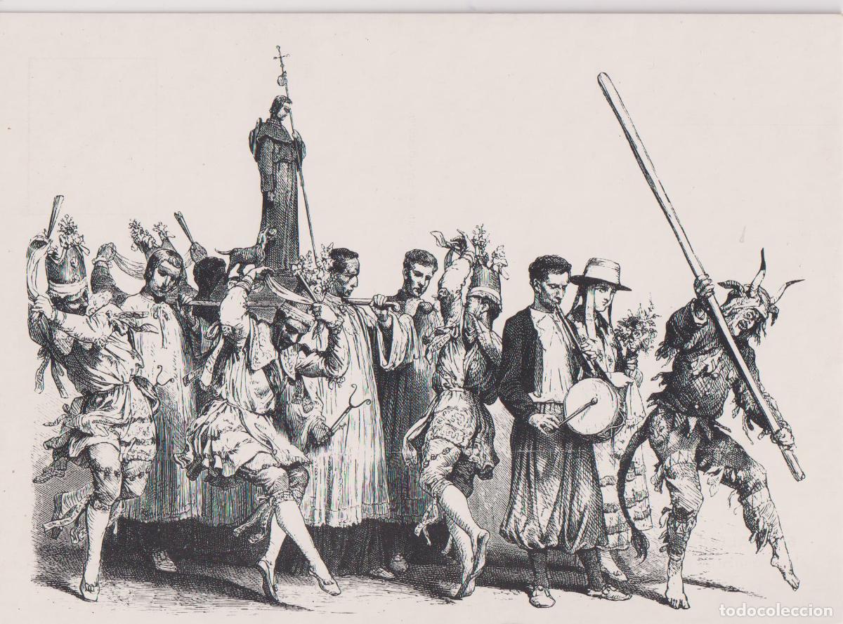 Postales: MALLORCA, DANZA DE LOS COSSIERS DE ALAR&Oacute; &ndash; EDICIONS CORT 57 &ndash; S/C