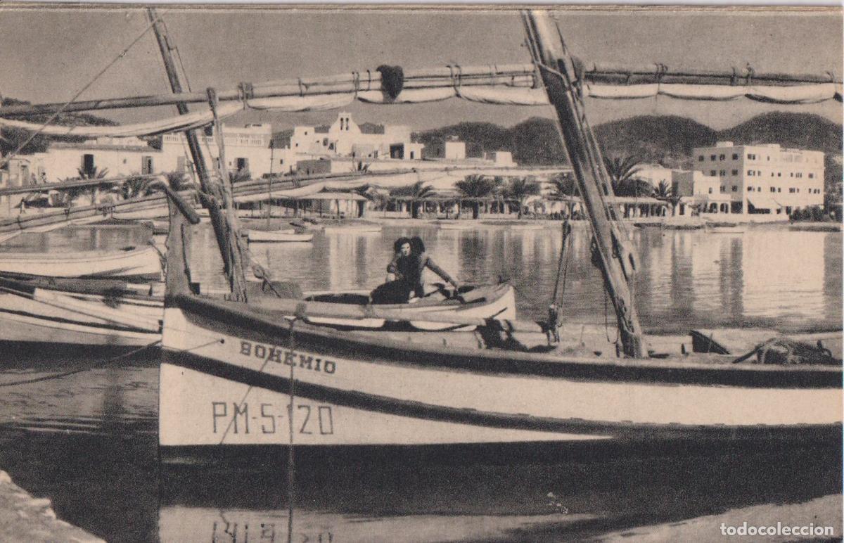 Postales: IBIZA, SAN ANTONIO ABAD, VISTA PARCIAL &ndash; FOTO VI&Ntilde;ETS 55 &ndash; S/C