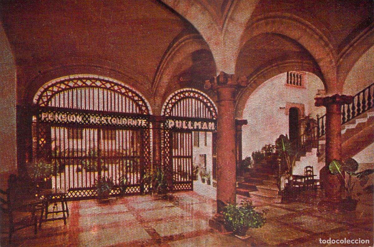 Postales: Postal de la Pensi&oacute;n Restaurante Pullman en Palma de Mallorca 12,3 *8,3 см