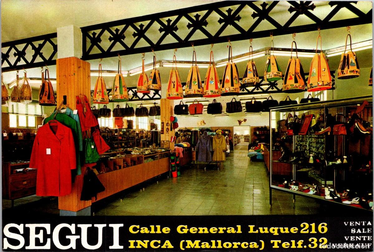Postales: Inca (Mallorca) - Segu&iacute; - Calle General Luque - Venta - Igol - 147x101mm - Peleter&iacute;a