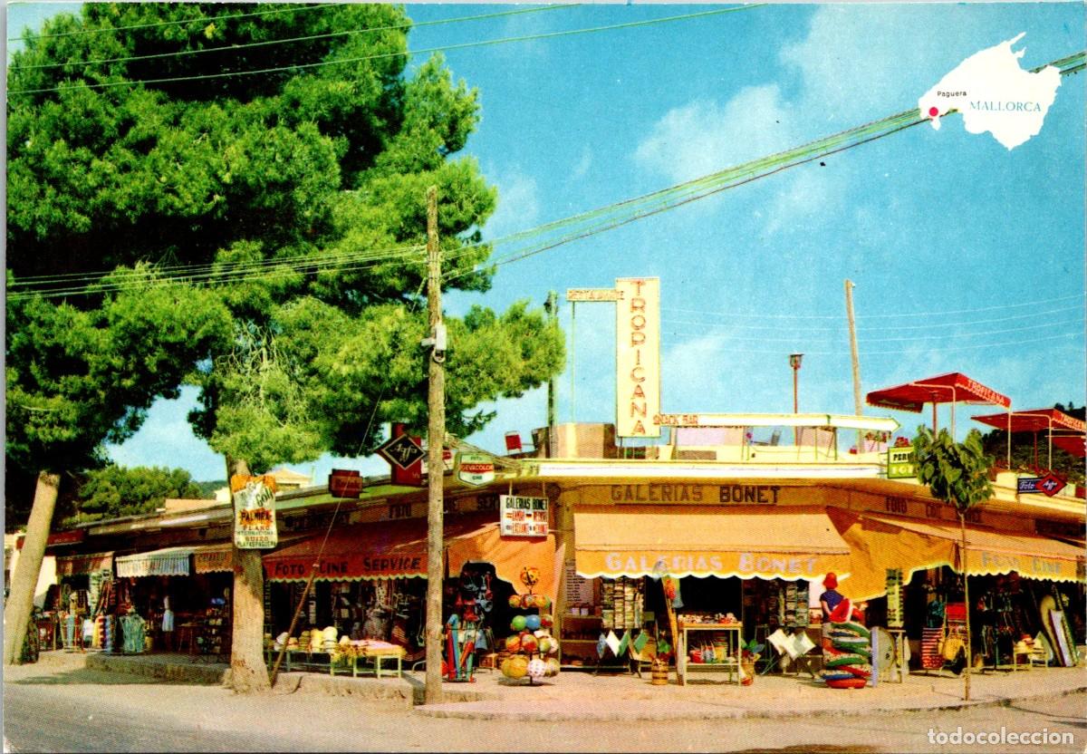Postales: Paguera (Mallorca) - Galer&iacute;as Bonet - Tropicana - Minerva, Sabadell - n&ordm; 216 - 147x101mm - In&eacute;dita