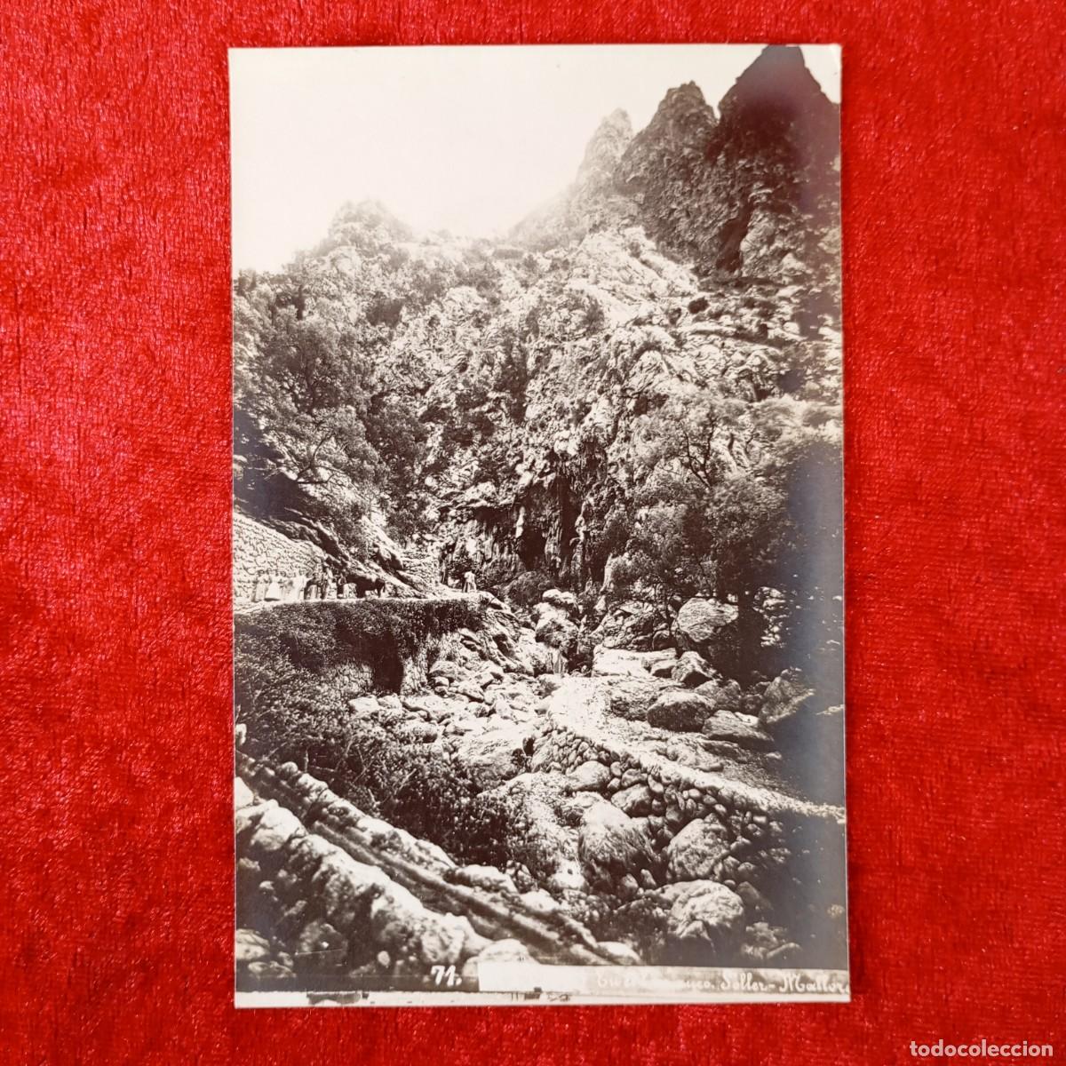 Postales: POSTAL - 71 - EN EL BARRANCO - SOLLER - MALLORCA - RAR&Iacute;SIMA / 1847