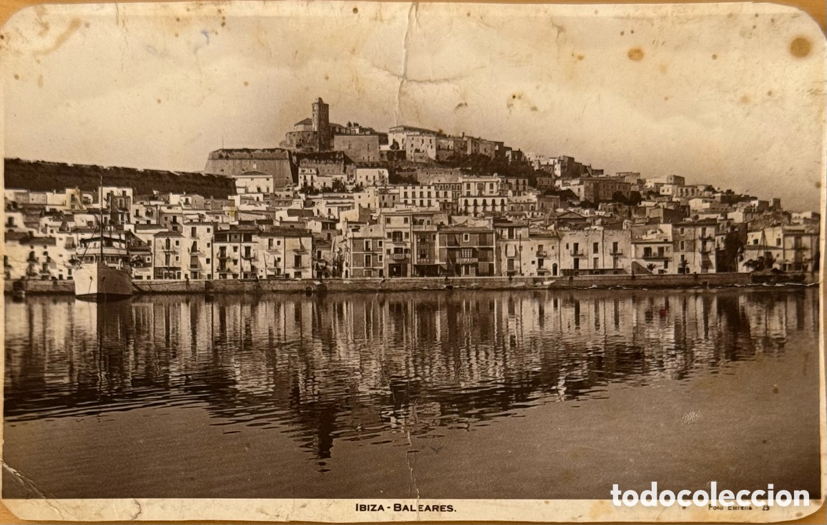 Postales: Ibiza puerto Postal fotogr&aacute;fica Baleares. Foto Estrella N 25