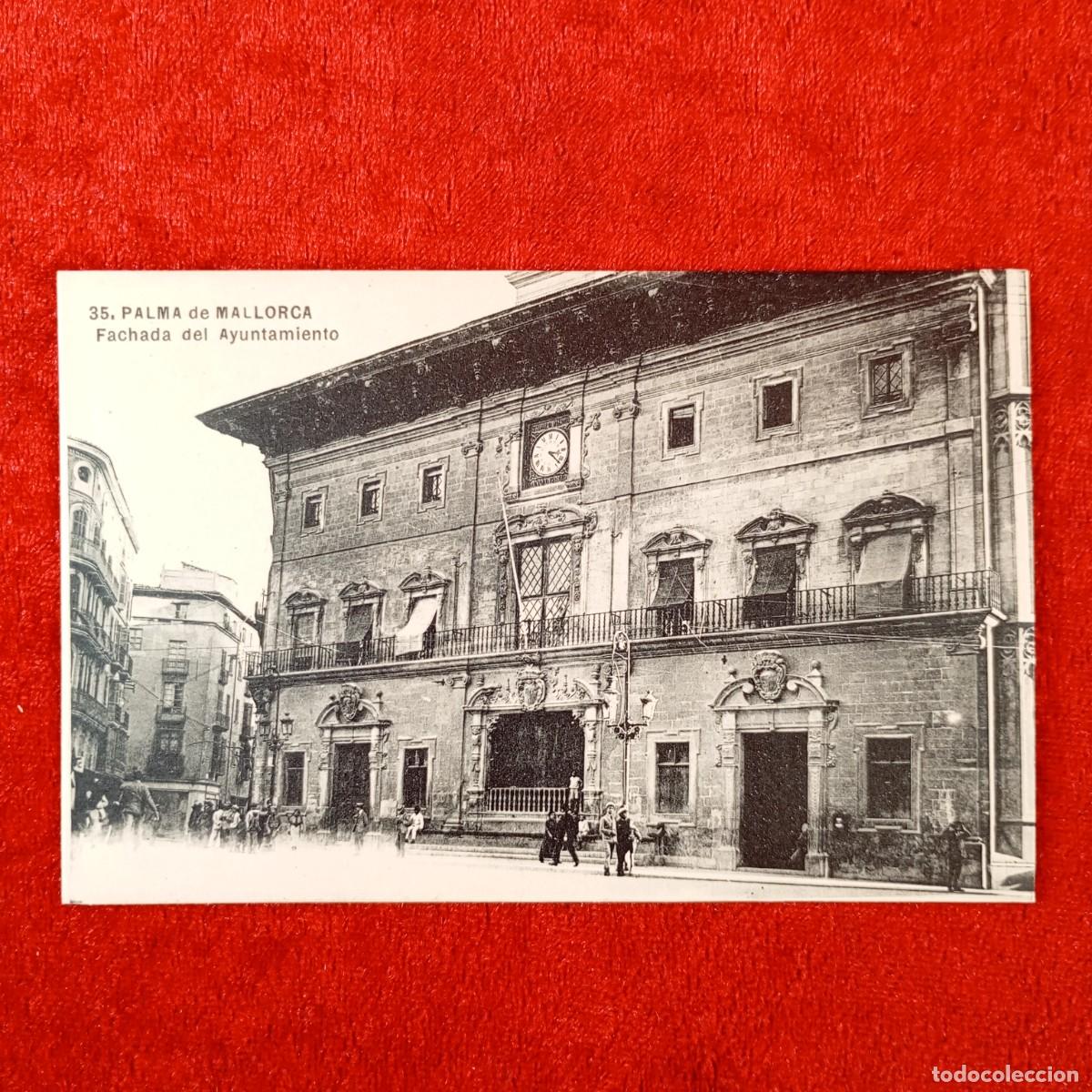 Postales: POSTAL - PALMA DE MALLORCA - FACHADA DEL AYUNTAMIENTO - 35 - RAR&Iacute;SIMA / 2001