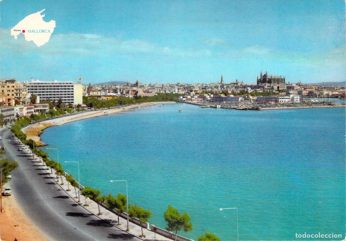 Postales: Postal de Palma de Mallorca, Paseo Mar&iacute;timo