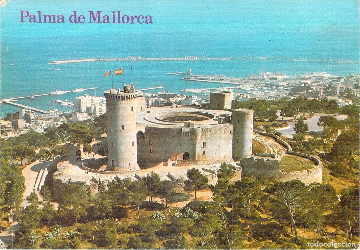 Postales: Postal Castillo de Bellver Palma de Mallorca