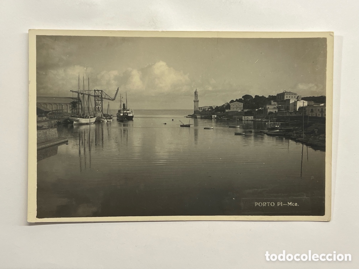 Postales: PORTO PI, Mallorca. Postal fotogr&aacute;fica (h.1930?) S/C