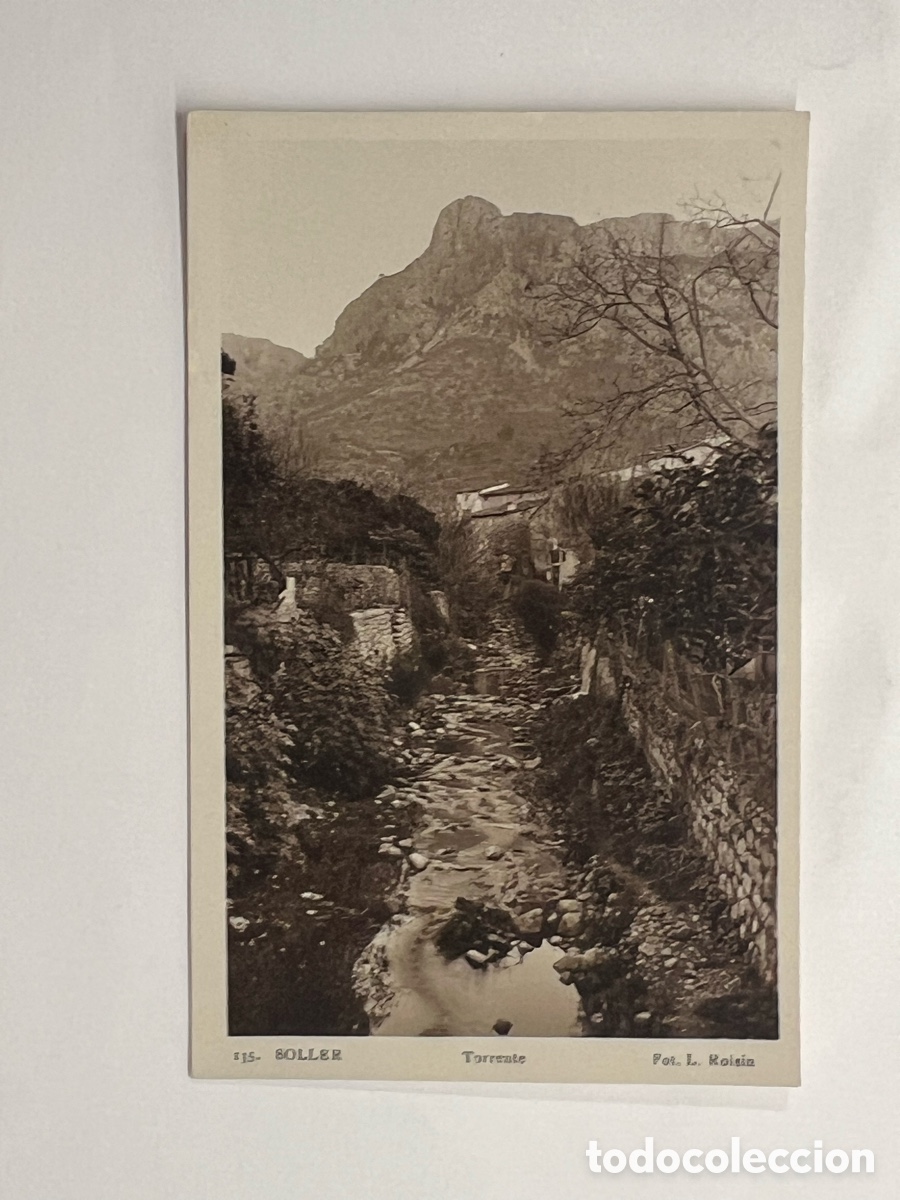 Postales: S&Oacute;LLER (Mallorca) Postal Torrente&hellip; Foto L. Roisin (h.1940?) S/C