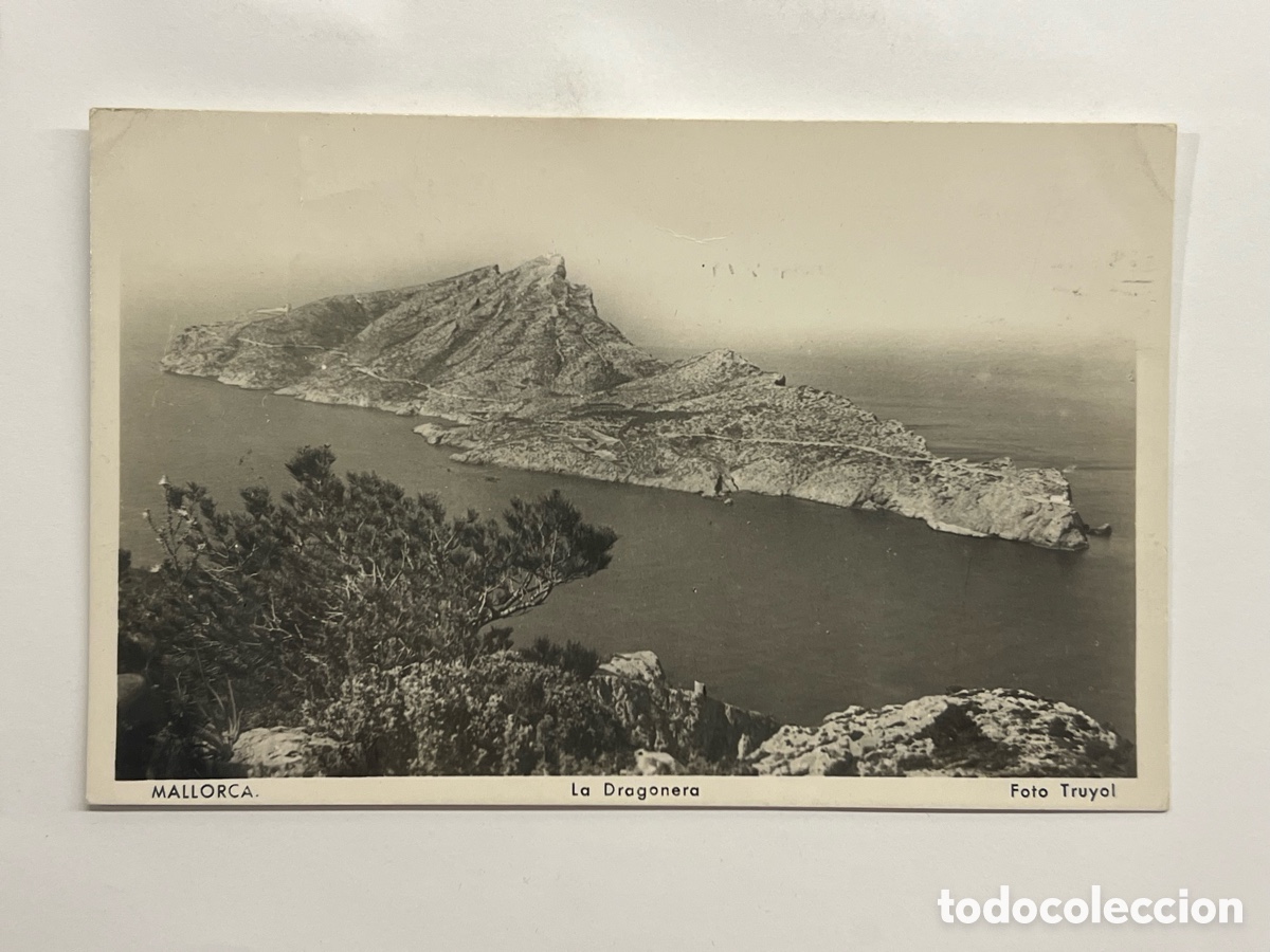 Postales: MALLORCA. Postal La Dragonera. Foto Truyol (h.1950?) circulada a Oviedo