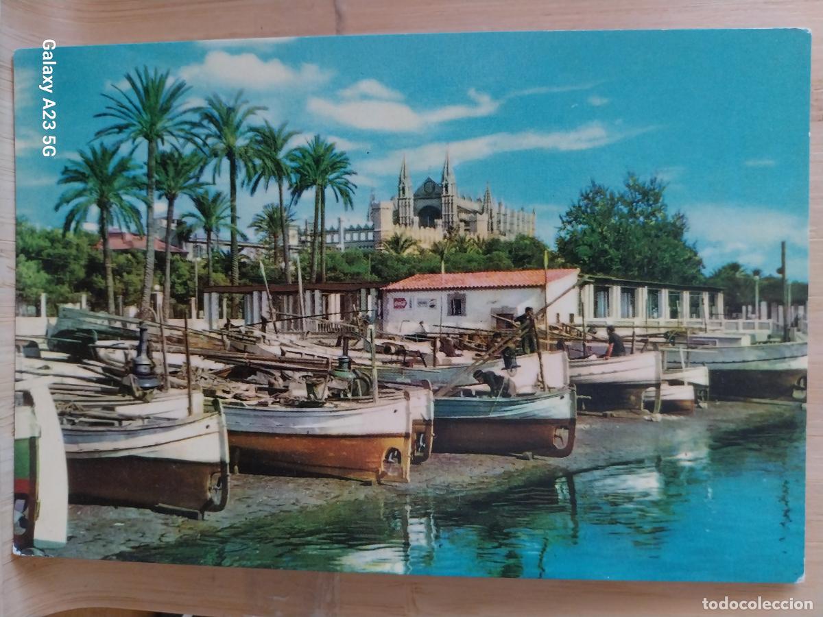 Postales: PUERTO Y CATEDRAL PALMA MALLORCA ED RAKER 6 SC ORIGINAL ---.