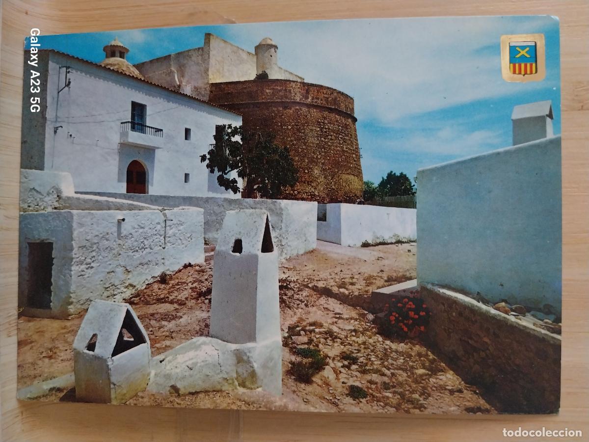 Postales: IBIZA ISLA BLANCA PUIG DE MISA SANTA EULALIA 30 SC ORIGINAL