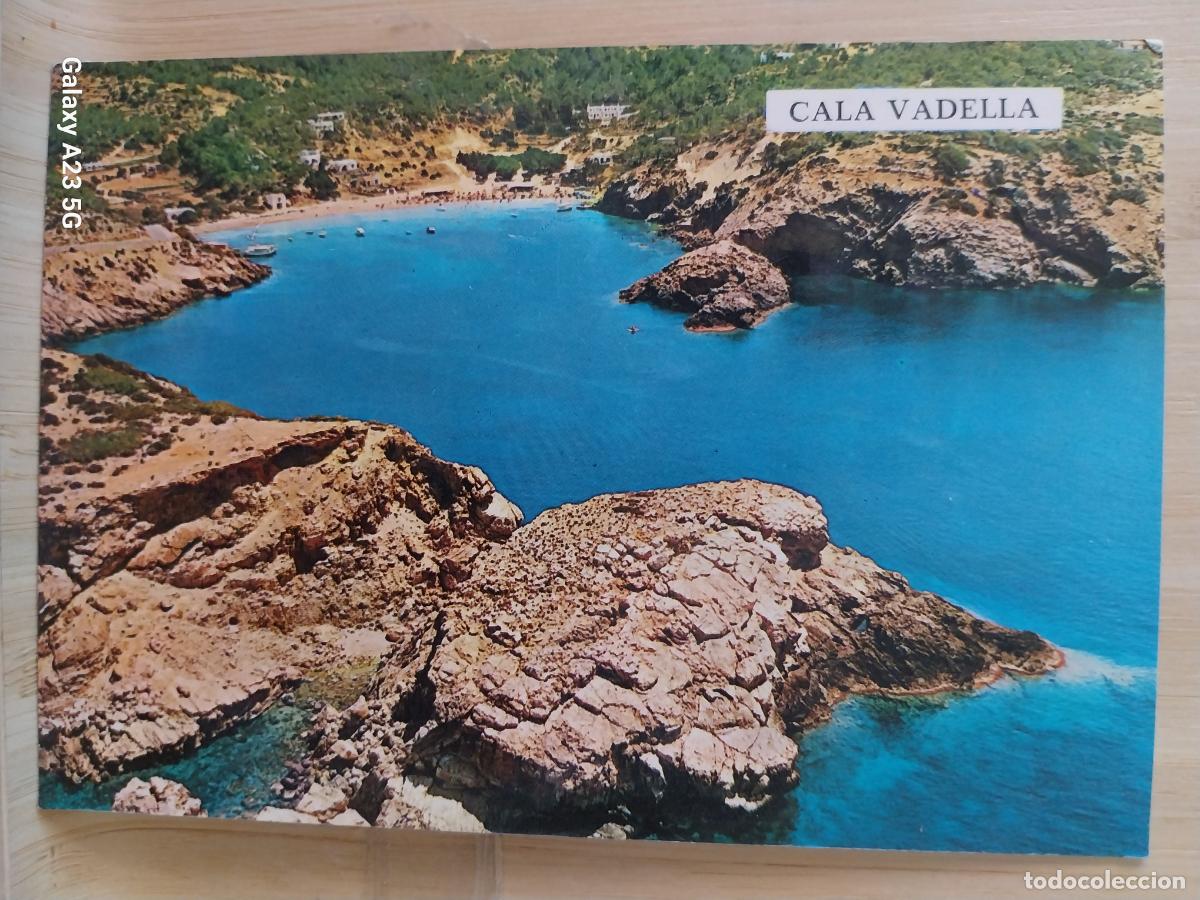 Postales: IBIZA CALA VADELLA ED COMERCIAL PAMPA 523 SC ORIGINAL A&Ntilde;OS 70
