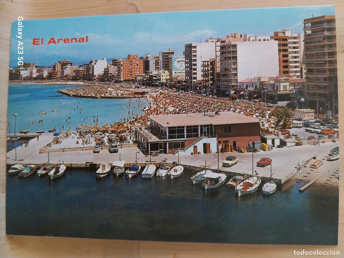 Postales: EL ARENAL MALLORCA ED ICARIA 5009 SC ORIGINAL PLAYA ANIMADA BARCAS