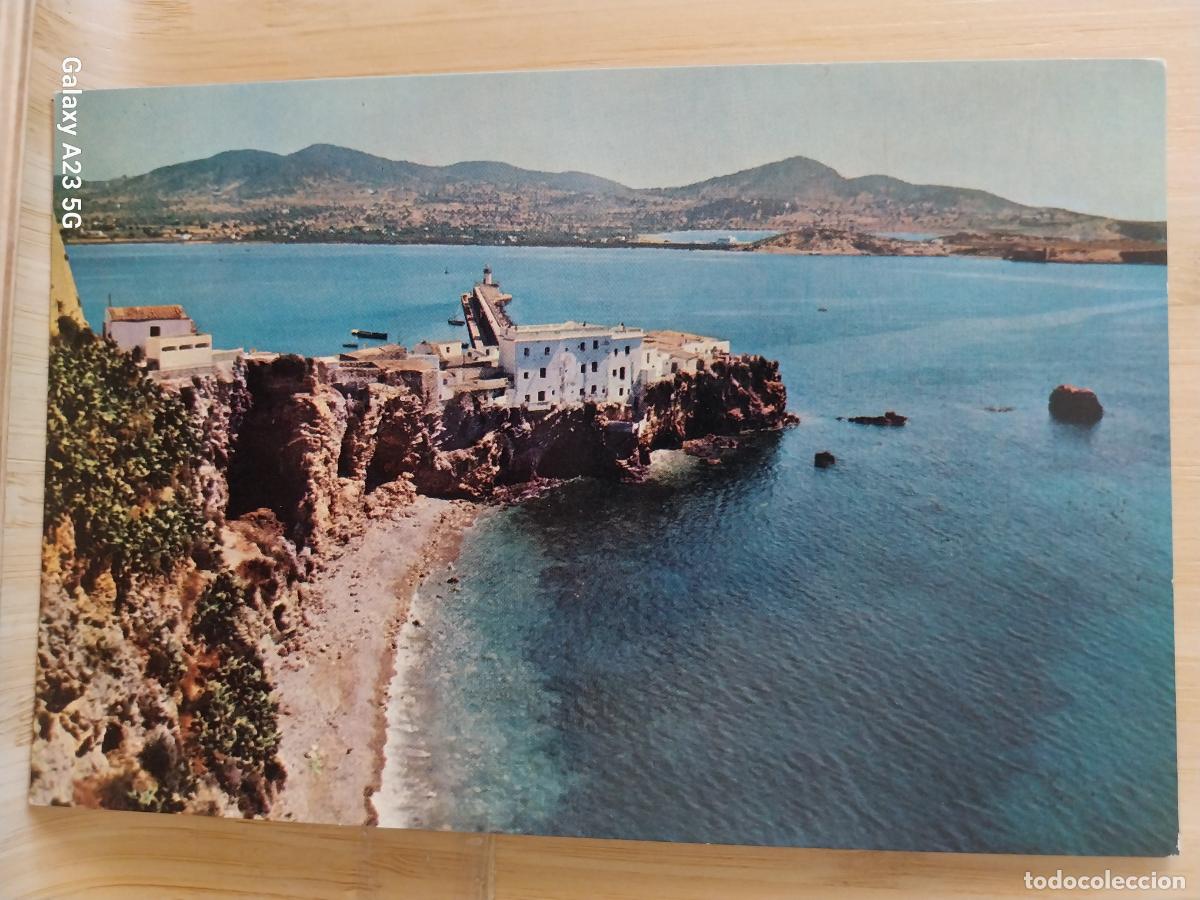 Postales: IBIZA PE&Ntilde;A DESDE LOS BALUARTES ED CAMPA&Ntilde;A PUIG FERRAN SERIE II 3609 SC ORIGINAL