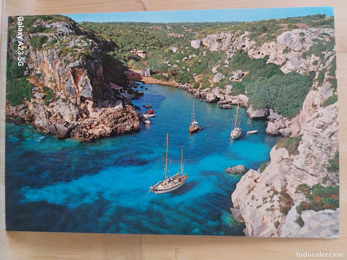 Postales: SAN CLEMENTE MENORCA CALES COVES ED WERTICROM MH 8744 BARCOS