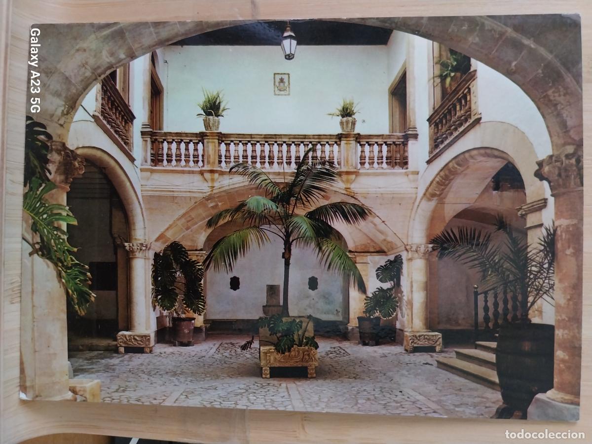 Postales: PALMA MALLORCA PATIO ED CASA PLANAS 1091 B SC ORIGINAL