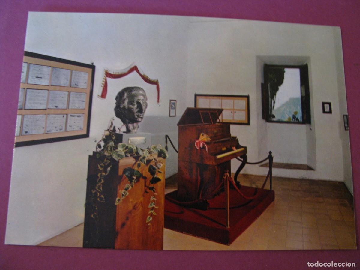 Postales: POSTAL DE MALLORCA. VALLDEMOSA. PIANO DE CHOPIN. FOTO PLANAS.