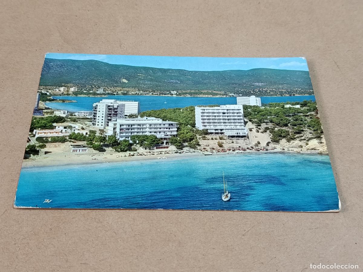Postales: MALLORCA - POSTAL MAGALUF - VISTA PARCIAL A&Eacute;REA - AL FONDO PALMA NOVA