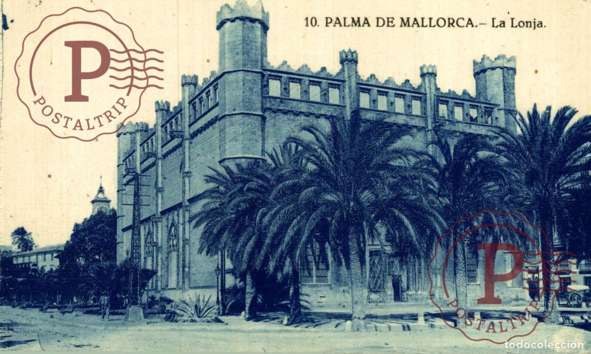 Postales: PALMA DE MALLORCA. La Lonja. MALLORCA. ISLAS BALEARES. ESPA&Ntilde;A ESPAGNE SPAIN.