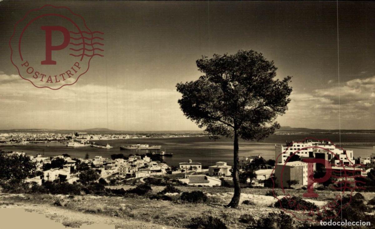 Postales: PALMA DE MALLORCA. Vista General Desde La Bonanova. MALLORCA. ISLAS BALEARES. ESPA&Ntilde;A ESPAGNE SPAIN.
