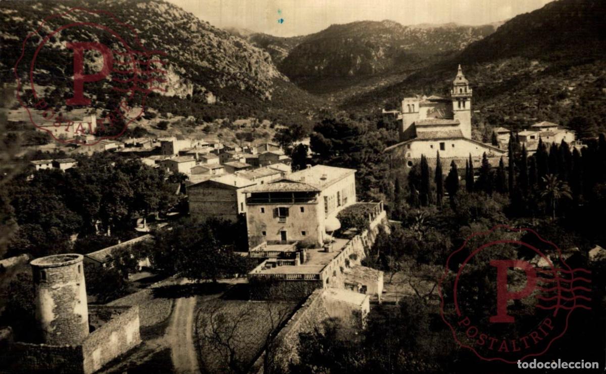 Postales: MALLORCA. Valldemosa. Vista General Y La Cartuja. MALLORCA. ISLAS BALEARES. ESPA&Ntilde;A ESPAGNE SPAIN.