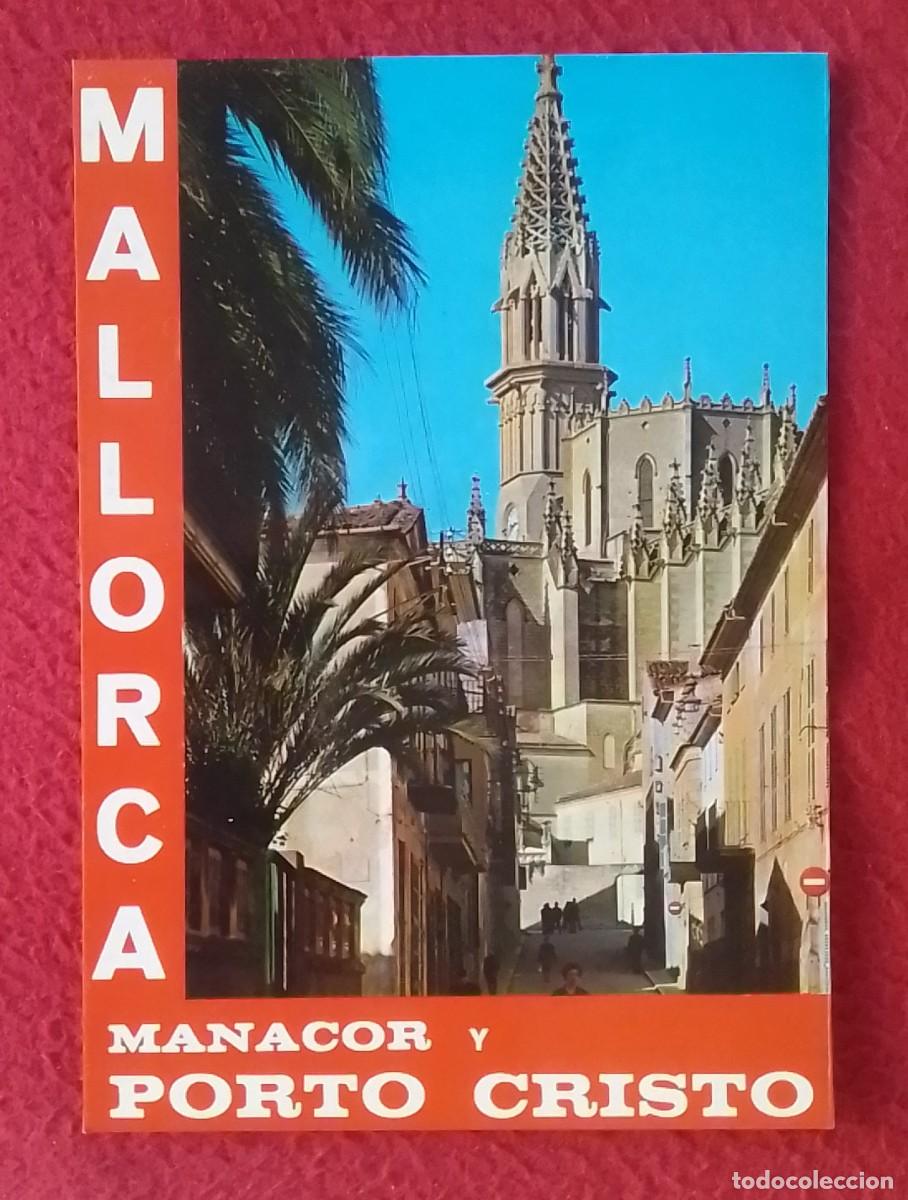 Postales: ANTIGUA TARJETA TIPO POSTAL MALLORCA MANACOR Y PORTO CRISTO BALEARIC ISLANDS..SPAIN ESPAGNE SPANIEN.