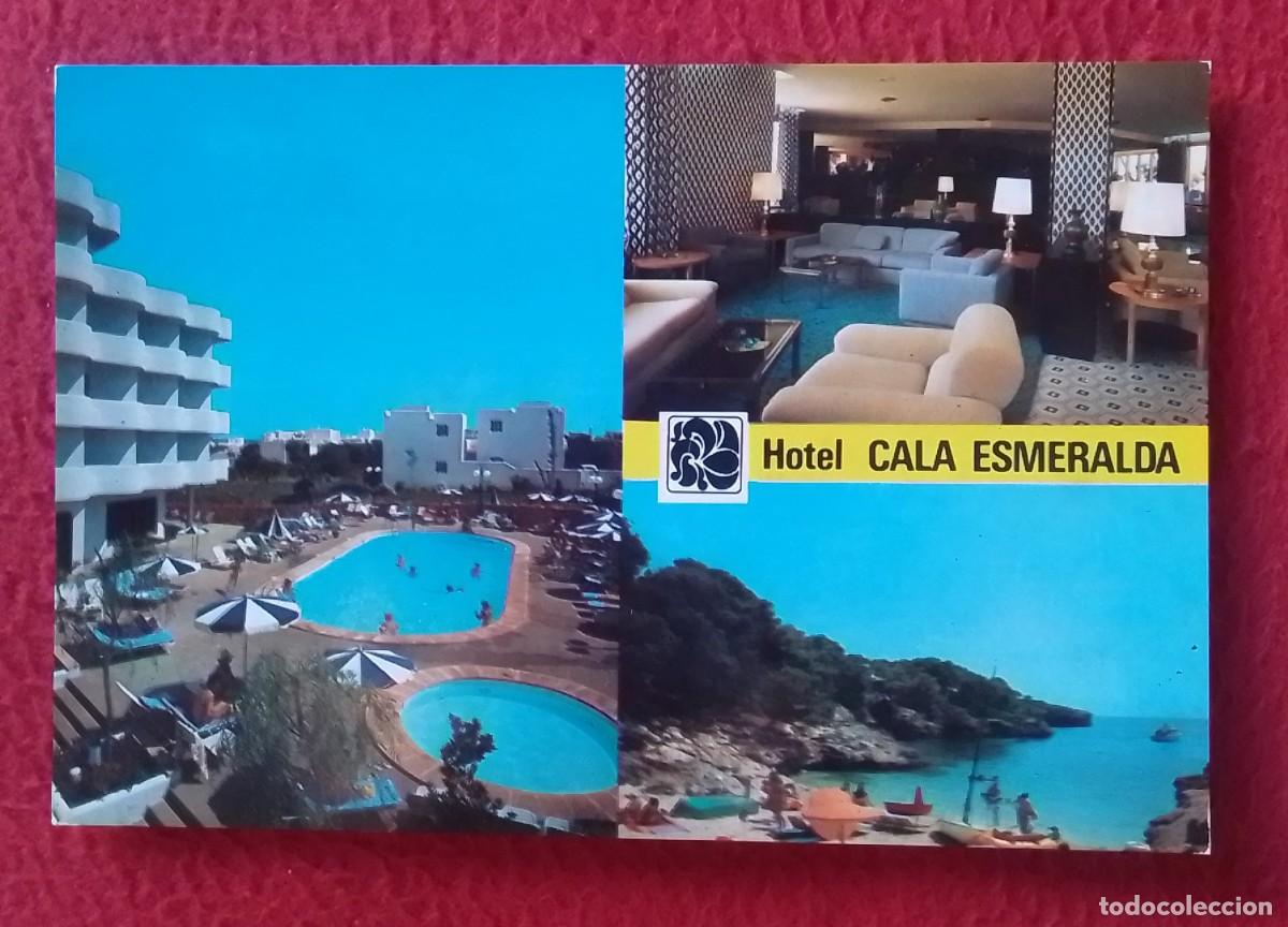 Postales: ANTIGUA POSTAL POST CARD BALEARIC ISLANDS HOTEL CALA ESMERALDA SANTANYI MALLORCA SPAIN VISTAS VIEWS.