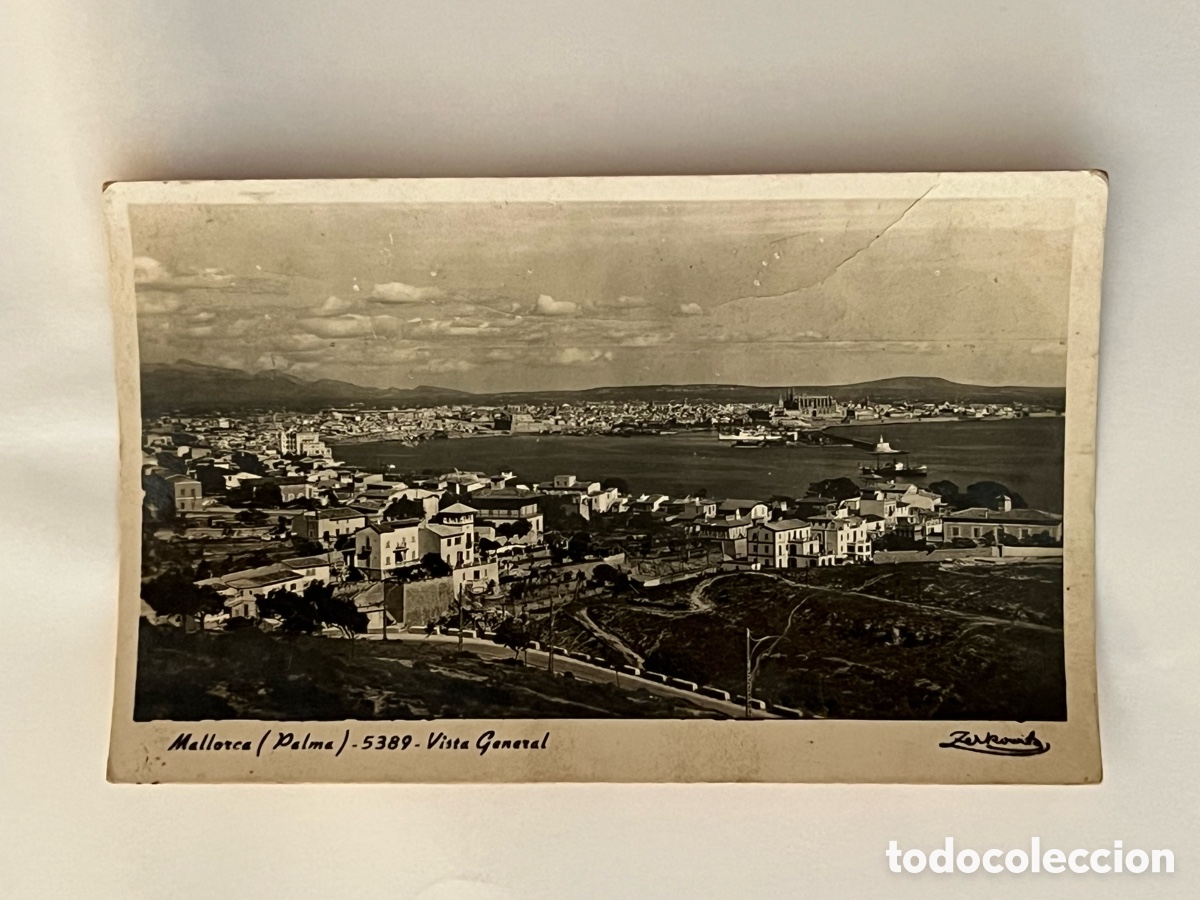 Postales: MALLORCA Postal No.5389, Vista General. Edic., Zerkowitz (h.1950?) S/C