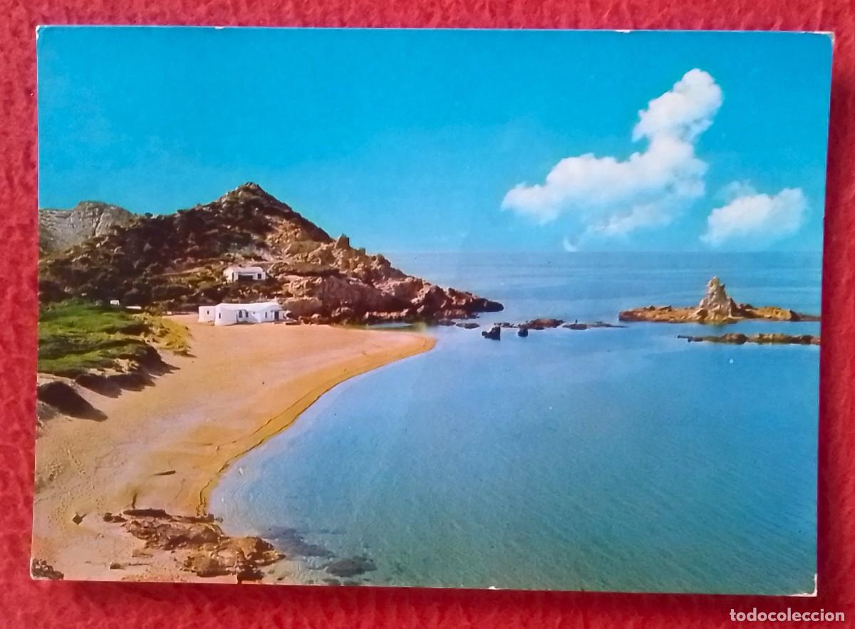 Postales: POSTAL POST CARD BALEARIC ISLANDS MENORCA PREGONDA PLAYA PLAGE BEACH STRAND..SPANIEN SPAIN SPAGNA...