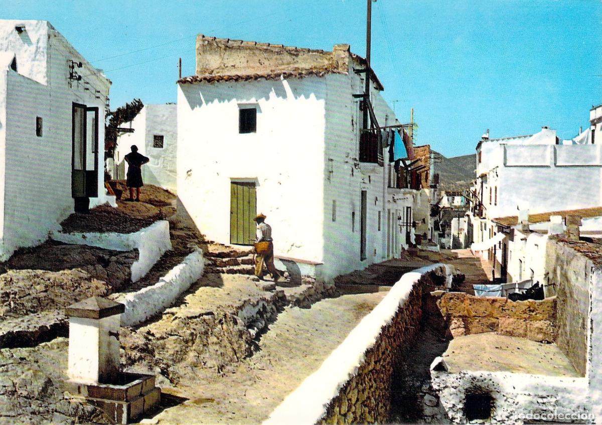 Postales: Postal de Ibiza Detalle del Barrio de la Pe&ntilde;a