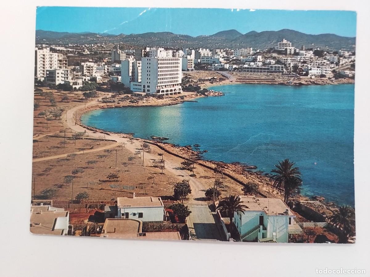 Postales: POSTAL IBIZA PLAYA SES FIGUERETES. 1968. SIN CIRCULAR. CYP