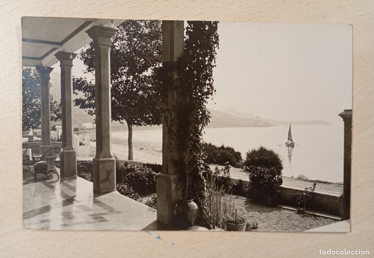 Postales: PUERTO DE POLLENSA, MALLORCA, HOTEL MAR I CEL. POSTAL CIRCULADA A FRANCIA, 1932