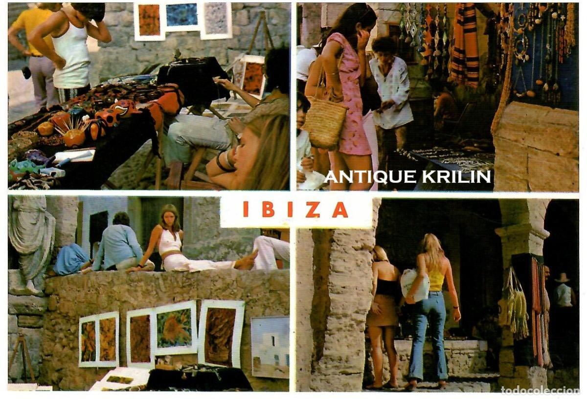 Postales: IBIZA N&ordm; 521 MERCADO HIPPY / POSTALES FIGUERETAS - TONI RIBAS / SIN FRANQUEAR