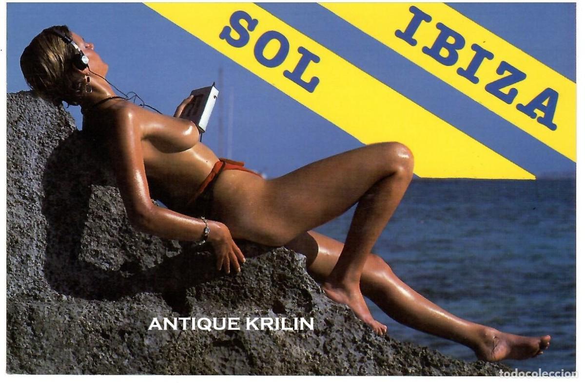 Postales: IBIZA N&ordm; 007 SOL IBIZA / FOTO FRANCISCO PALOMINO / SIN FRANQUEAR