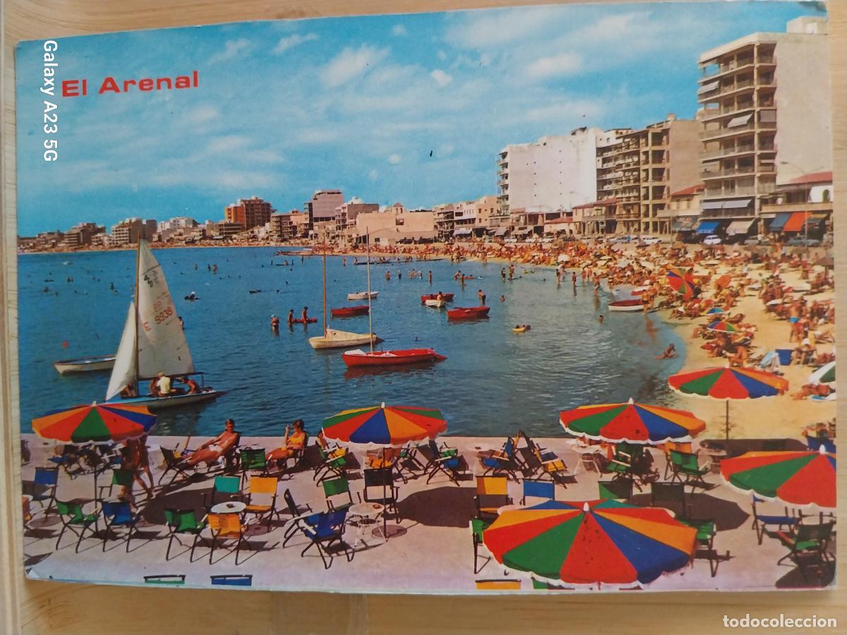 Postales: ARENAL MALLORCA ED ICARIA 5086 PLAYA ANIMADA SOMBRILLAS SC ORIGINAL