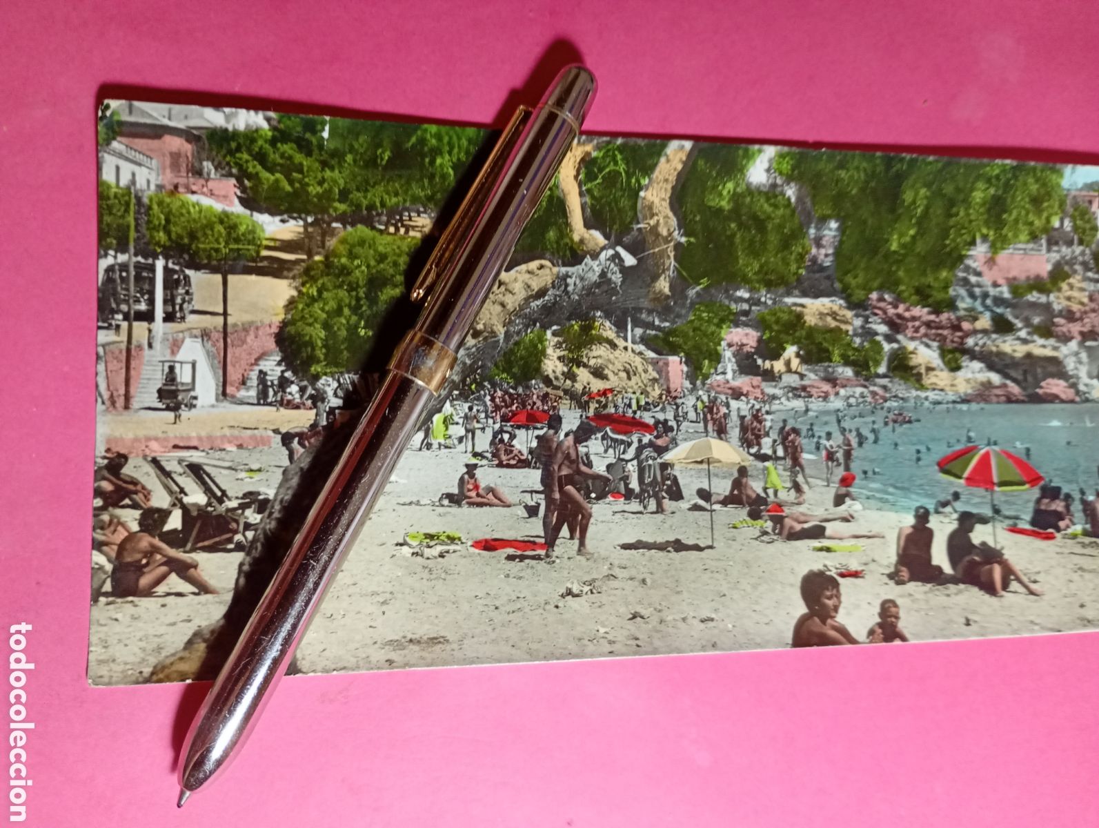 Postales: PORTO CRISTO P&Ntilde;AYA (MALLORCA BALEARES) COLOR CIRCULADA DOBLE LONGITUF