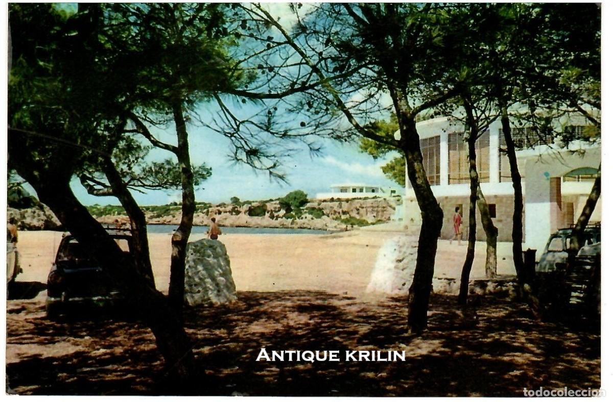 Postales: MENORCA / CIUDADELA N&ordm; 162 CALA SANTANDRIA / FOTOCOLOR SUBIR&Aacute; /SIN FRANQUEAR PERO ESCRITA
